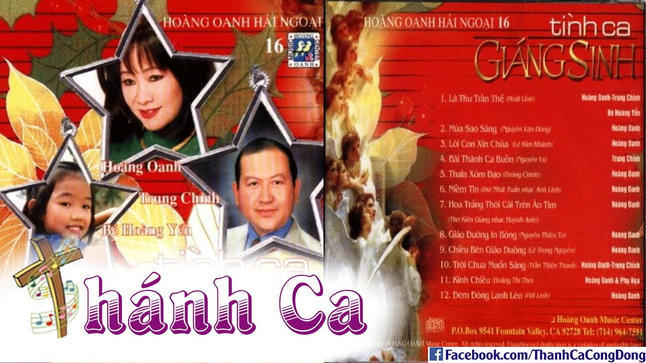 Album Tinh Ca Giang Sinh Hoang Oanh Pdf Video Lyric Lời Bai Hat